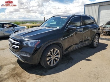 Mercedes GLE V167 2021 Mercedes-Benz GLE 2021r., GLE350 4MATIC, od ubezpieczalni 2.0 Benzyna 255KM