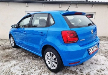Volkswagen Polo V Hatchback 3d Facelifting 1.2 TSI BlueMotion Technology 90KM 2016 Volkswagen Polo Lift SLICZNY 1.2 Benzynka NISKI PRZEBIEG Bogata Wersja ORY, zdjęcie 1