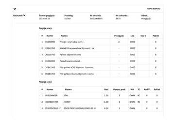 История обслуживания Audi Проверка дилерского центра 7/7 Полная история - Быстрая доставка