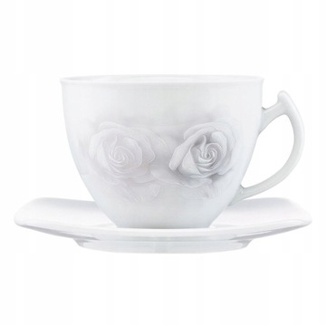 G839 SERWIS KAWOWY 6/12 AKCENT CHODZIEŻ PORCELANA