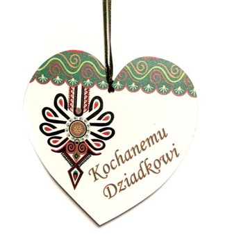 Zawieszka - Kochany Dziadek - folk Podhale