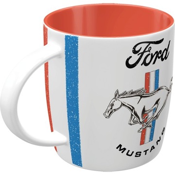 ЛОГОТИП FORD MUSTANG КРУЖКА ЛИЦЕНЗИЯ ПОДАРОК ​​ФАНАТЕЛЮ ХИТ