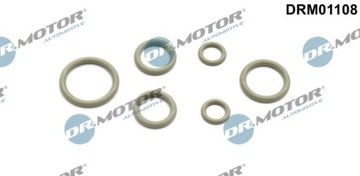 ZESTAW USZCZELEK KLIMATYZACJI 6 SZTUK RENAULT, NISSAN DRM01108