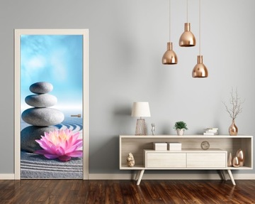 KAMIENIE KWIAT SPA okleina samoprzylepna na drzwi