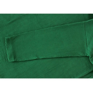 Вафельное КИМОНО БАННЫЙ ХАЛАТ ХЛОПОК HOTEL УНИСЕКС ЗЕЛЕНЫЙ L/XL