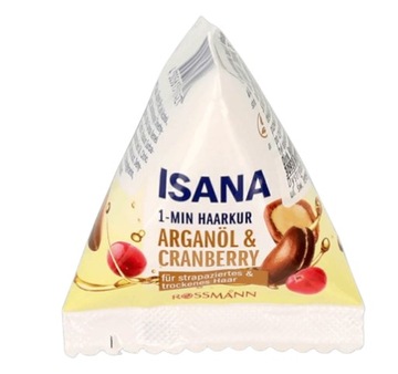 ISANA 1-МИНУТНАЯ МАСКА С АРГАНОВЫМ МАСЛОМ КЛЮКВЫ 25МЛ