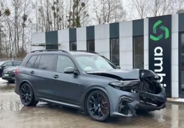 BMW X7 SUV M 4.0 M50i 530KM 2021 BMW X7 M50i 530KM 2021r. xDrive auto zarejestrowane i ubezpieczone w Polsce