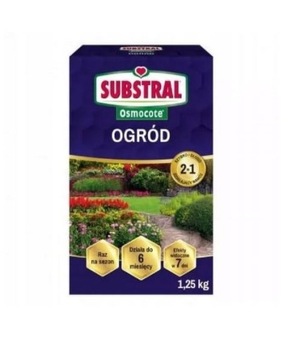 SUBSTRAL OSMOCOTE 2w1 DO OGRODU 1,25kg NAWÓZ OGRÓD