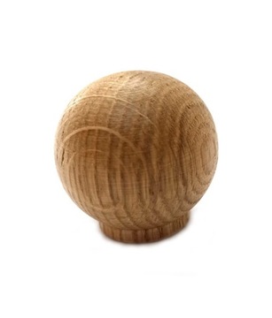 МЕБЕЛЬНАЯ РУЧКА ШАРОВАЯ, МАССИВ ДУБА