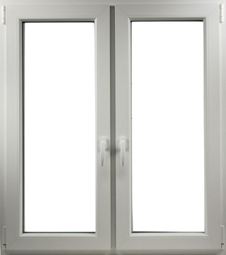 OKNO PCV 180 x 100 / 1800 x 1000 RU/R BIAŁE