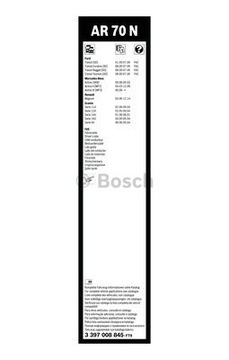 Стеклоочиститель BOSCH Aerotwin 700 мм 3397008845
