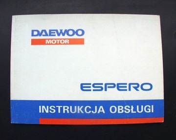 DAEWOO Espero - Руководство пользователя