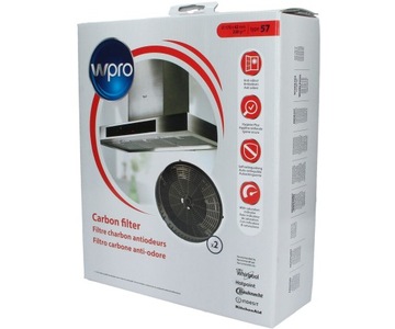 Filtr węglowy okapu Whirlpool typ 57 484000008824