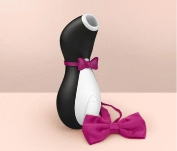 ОРИГИНАЛЬНЫЙ ВОЗДУШНЫЙ МАССАЖЕР PENGUIN ВИБРАТОР С ВСАСЫВАЮЩИМ МОЩНЫМ ОРГАЗМОМ