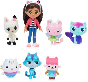 СУМКА GABI'S CAT HOUSE, НАБОР ФИГУРОК, 3 КАРТЫ