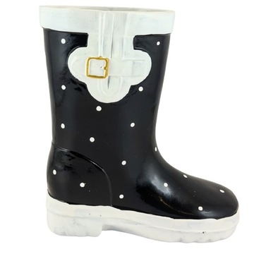 OSŁONKA CERAMICZNA CZARNO-BIAŁA KALOSZ