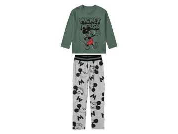 Piżama chłopięca MICKEY, BAWEŁNA, świetna jakość i kolorystyka! 122/128