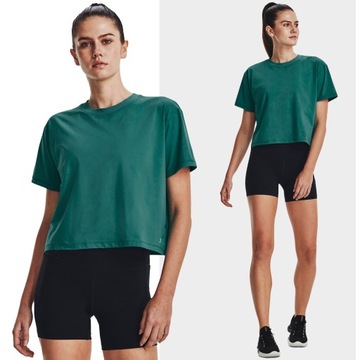 KOSZULKA DAMSKA UNDER ARMOUR TERMOAKTYWNA TRENINGOWA CROP TOP SPORT 1376339