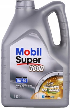 OLEJ SILNIKOWY MOBIL SUPER 3000 XE 5W30 - 5L