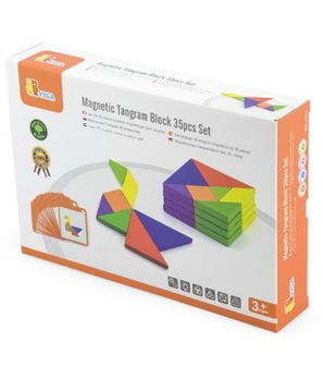 VIGA MAGNETIC TANGRAM прекрасно тренирует ПАМЯТЬ