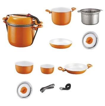 BRUNNER MANDARINA 9+1 KOMPLET GARNKÓW NA KEMPING 3E3