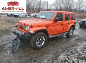 Jeep Wrangler IV 2019 Jeep Wrangler Unlimited Sahara 2019 2.0 Benzyna 270KM