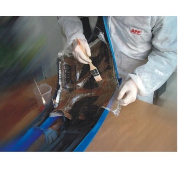 APP Комплект для ремонта трещин на бампере + ткань