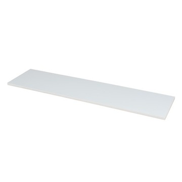 Półka Biała Alaska Prosta 40 x 120 cm formatka