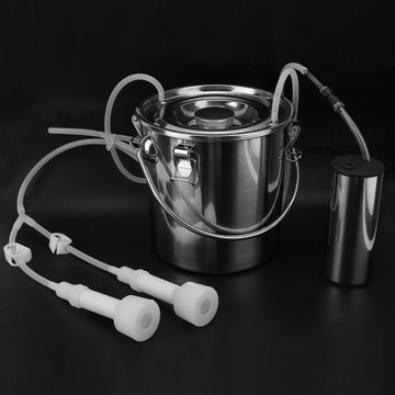 МАЛЕНЬКАЯ МОБИЛЬНАЯ ДОИЛОЧНАЯ АППАРАТ ДЛЯ КОЗ 5Л