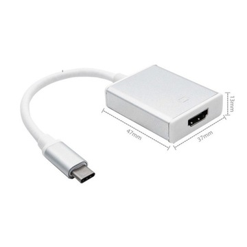 Adapter przejściówka HUB USB-C HDMI 4K 60Hz MHL