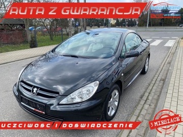 Peugeot 307 I Cabrio 2.0 16V 136KM 2004 Peugeot 307 CC CABRIOLET HARDTOP JASNE SKORY G...