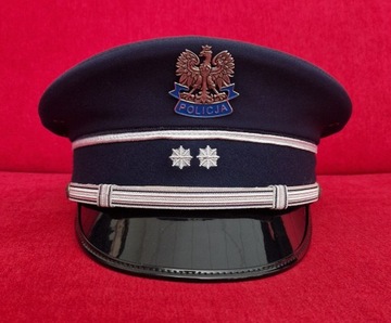 Czapka gabardynowa of.młodszy (nowy wzór) Policja
