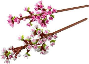 LEGO Flowers Roses 40460 + Цветы лотоса 40647 + Цветки вишни 40725