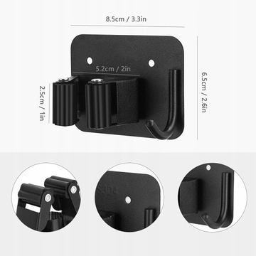 4X САМОКЛЕЯЩИЕСЯ ВЕСЕЛКИ ДЛЯ ШВАБРЫ И МЕТЛЫ