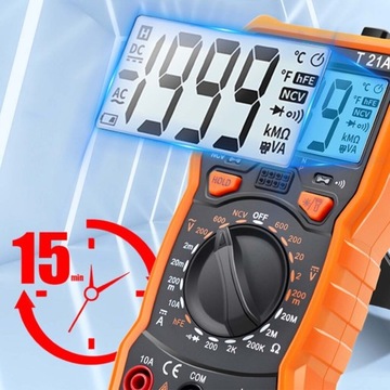 ПРОФЕССИОНАЛЬНЫЙ ЦИФРОВОЙ МУЛЬТИМЕТР ИЗМЕРИТЕЛЬ ПОТРЕБЛЕНИЯ ЭЛЕКТРИЧЕСКОГО ТОКА ЖК-ТЕСТЕР