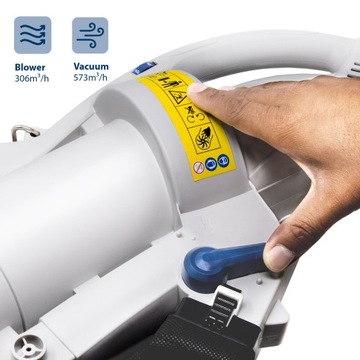 ЭЛЕКТРИЧЕСКИЙ САДОВЫЙ ВОЗДУХОДУВАТЕЛЬ ДЛЯ ЛИСТЬЯ И СНЕГА XL