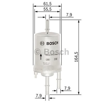 FILTRY PALIVA BOSCH 0 450 905 959