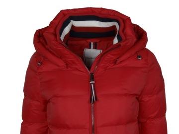 TOMMY HILFIGER Kurtka damska puchowa, czerwona, S