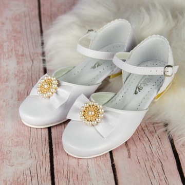 Туфли для причастия для девочек КБД-676 - 36