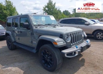 Jeep Wrangler IV 2022 Jeep Wrangler 2022, 2.0L, 4x4, SAHARA 4XE, od ubezpieczalni 2.0 Hybryda