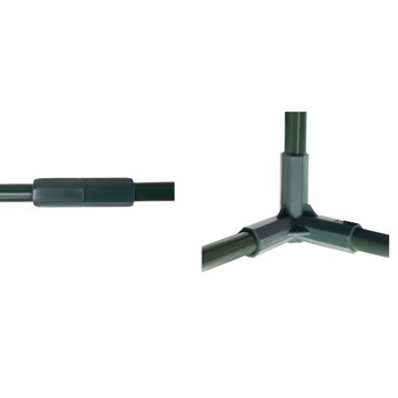 Мини-балконный садовый тепличный туннель из фольги для балконных полок 195x70x50 см