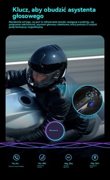 Bluetooth-гарнитура для мотоциклетного шлема Bluetooth 5.2