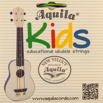 Aquila U KIDS 138U struny do ukulele multikolor