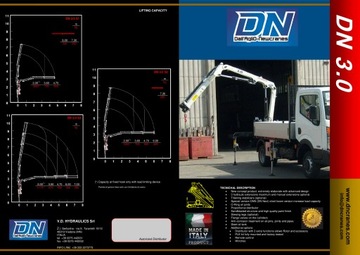 Кран HDS LEVAT DN 3.0 S1 не Hiab Palfinger