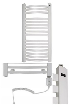 ELEKTRYCZNY GRZEJNIK ŁAZIENKOWY WISZĄCY 95X48 BIEL