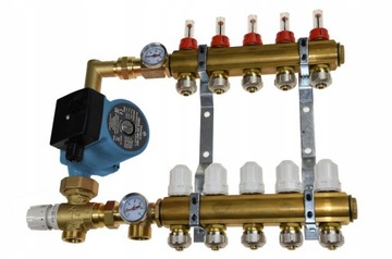 ROZDZIELACZ 11 SEKCJI DO PODŁOGÓWKI GRUPĄ POMPOWĄ