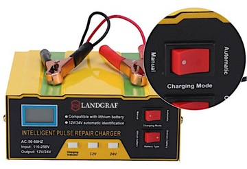 АВТОМАТИЧЕСКИЙ ВЫПРЯМИТЕЛЬ С ФУНКЦИЕЙ РЕМОНТА 12В 24В МИКРОПРОЦЕССОР