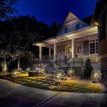 4X СОЛНЕЧНАЯ ЛАМПА ДЛЯ УКРАШЕНИЯ САДА DANDULARS 150 LED