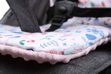 ВСТАВКА ДЛЯ КОЛЯСКИ MINKY, ДВУХСТОРОННЯЯ ХЛОПКА BABYMAM