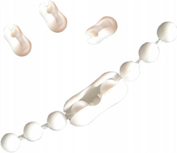 ŁĄCZNIK DO ŁAŃCUSZKA ROLETY SPINKA KORALIK 4,5mm ZŁĄCZKA ŁAŃCUSZKA GRUBEGO